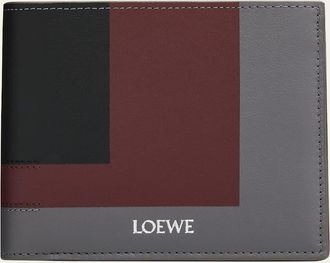 Loewe x Albers Mens Leather Bifold Wallet