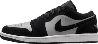 Nike Jordan Mens 1 Low Black Light Smoke Grey White