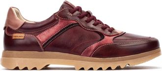 Pikolinos Rode Damessneaker - Vigo Stijl - Dames - Sneakers - Rood - 38 EU - Schoenen