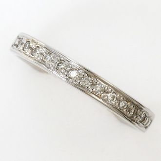 C&A White Gold White Gold (10K) Band Ring (Pre-Owned)