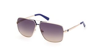Guess GU00070 32W Mens Sunglasses Gold Size 61