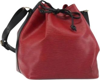 Louis Vuitton Pre-owned Petit No&eacute; Schoudertas - Dames - Vintage Tas - Rood - ONE Size - Leer - Vintage