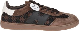 Hogan Cool Low-Top Suede Sneakers
