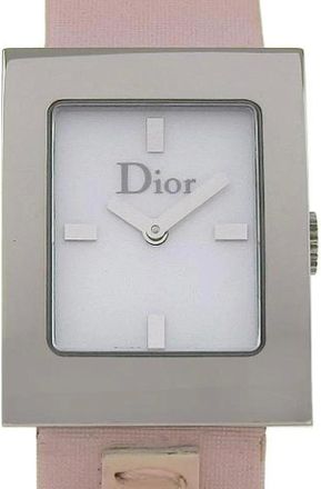 Dior Pre-owned Watches, female, Pink, Size: ONE SIZE Pre-owned Vintage Watch