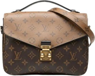 Louis Vuitton Pre-owned Reverse Pochette Metis - Dames - Pre-owned - Bruin - Maat: ONE Size