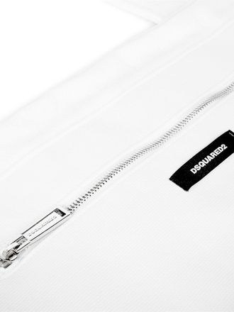 Dsquared2 Womens Twin Beach Logo Shopping Bag White > Tote
