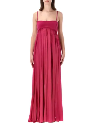 Zimmermann Luna Bandeau Long Flowing Dress