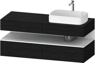 Duravit Qatego Consola Mueble Bajo Lavabo, 2 Extensiones, 2 - Duravit