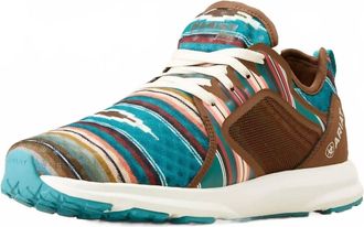 Ariat Womens Fuse Casual Lightweight Sneakers In Pastel Turq Serape