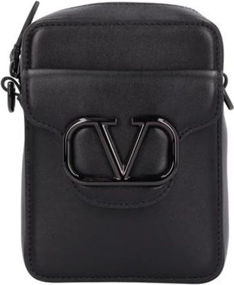Valentino Garavani Stijlvolle Crossbody Tas - Heren - Schoudertassen - Zwart - ONE Size - Tassen