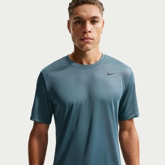 Nike Mens Dri-FIT Legend Fitness T-Shirt in Grey | DX0989-382