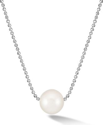Dower & Hall Timeless 12mm Single White Pearl Pendant