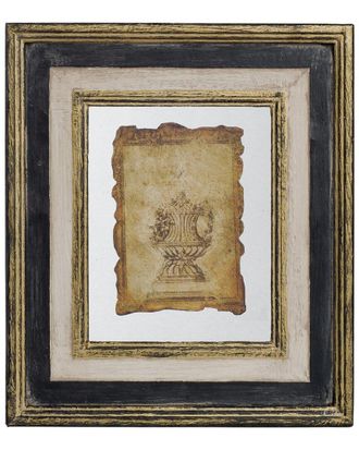 A&B Home Discontinued A&B Home Small Lucian Framed Antiqued Sculpture Print