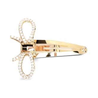 Ferragamo Vara Bow Hair Clip - female - Ferragamo - Accessories - Yellow - ONE SIZE - Accessories