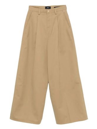 7 For All Mankind Pantaloni plissé - Toni neutri