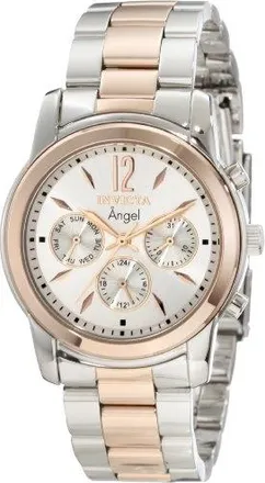 Invicta Angel Silver Dial Two-tone Ladies Watch 11736