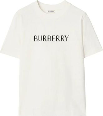 Burberry Logo-Print Cotton T-Shirt