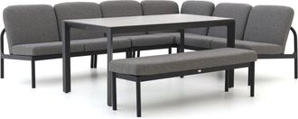 Manifesto Furniture Manifesto San Teodoro/Sestino 160cm hoek dining loungeset 6-delig