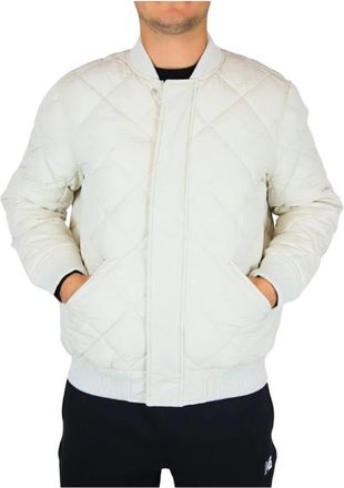 John Richmond Bomber Rendina - Heren - Bomber jackets - Wit - M - Polyester - Jassen