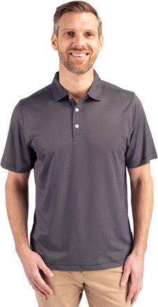 Cutter & Buck Pike Eco Symmetry Print Stretch Recycled Mens Polo