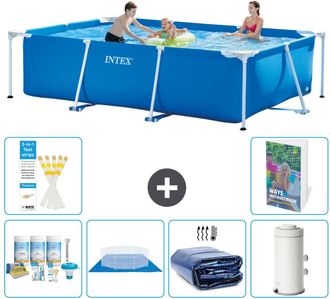 Intex Piscina Con Estructura Rectangular - 300x200x75 Cm - 7-piezas S115