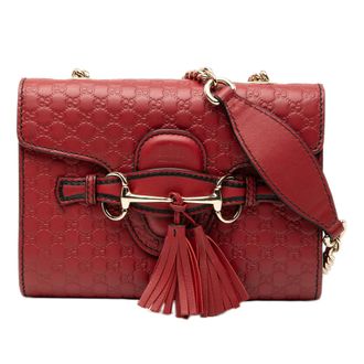 Gucci Tweedehands Mini Microguccissima Emily Crossbody