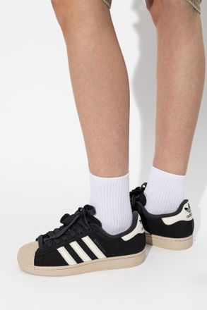 adidas SUPERSTAR II Sports Shoes, Womens, Black