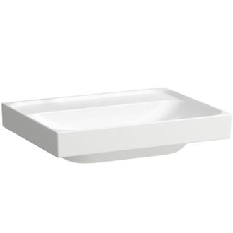 Laufen Laufen - Lavabo Meda, Empotrable, 600x460mm, Sin Agujero Para