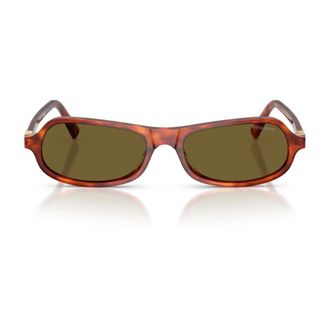 Miu Miu Sunglasses, unisex, Brown, Size: 55 MM Pillow Sunglasses