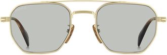 Eyewear by David Beckham Sunglasses, unisex, Yellow, Size: 52 MM 1229S T5U8J Sunglasses