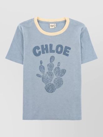 Chlo&eacute; cotton t-shirt