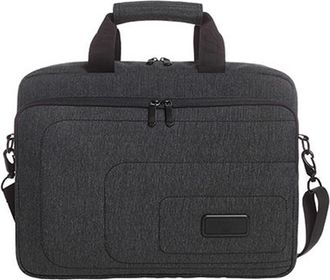 Halfar Frame gevlekte Messenger Bag (Zwart/Grijs)
