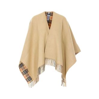 Burberry Dames, Jassen, Beige, Maat: ONE Size Wol
