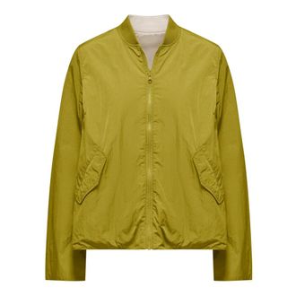 Bomboogie Reversible Nylon Jacket - Dames - Jassen - Groen - Maat: M Nylon