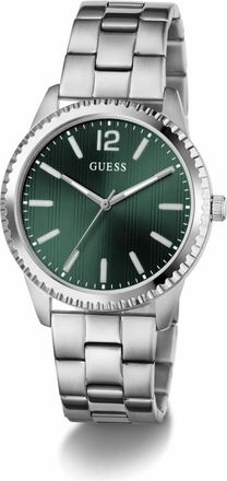 Guess Gw1062G1 Horloge - Heren - Accessoires - Groen - Maat: ONE Size