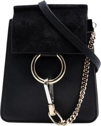 Chlo&eacute; Pre-owned Mini Bags, female, Black, Size: ONE SIZE Pre-owned Faye Bracelet Bag