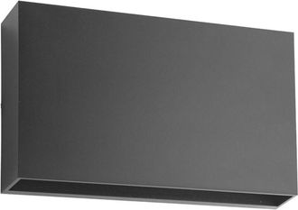 Lindby Lindby - L&aacute;mpara De Pared Led Exterior jarte En Negro Pl&aacute;stico