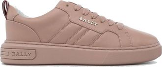 Bally Maxim Leather Low-Top Sneakers, Brand Size 37 ( US Size 6.5 )