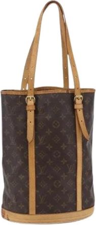 Louis Vuitton Pre-owned Bucket Bags, female, Brown, Size: ONE SIZE Pre-owned Vintage Bucket Bag