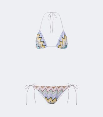 Missoni Zigzag lame bikini