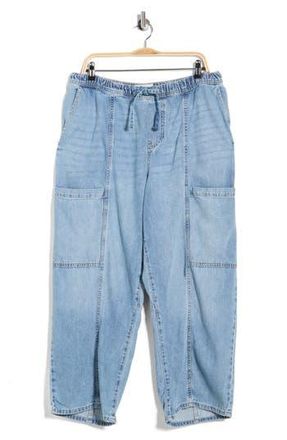 Lucky Brand Pull-On Barrel Leg Jeans in West Texas Skies at Nordstrom Rack, Size X-Small