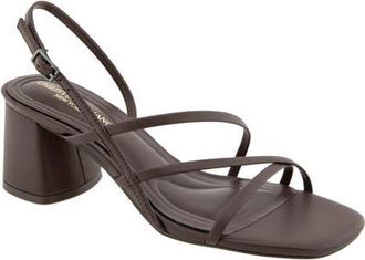 Christian Siriano Rory Slingback Sandal in Chicory Coffee at Nordstrom, Size 8.5