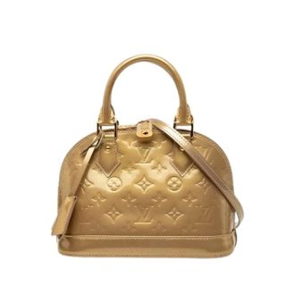 Louis Vuitton Pre-owned Alma BB - Dames - Pre-owned - Beige - Maat: ONE Size Leer