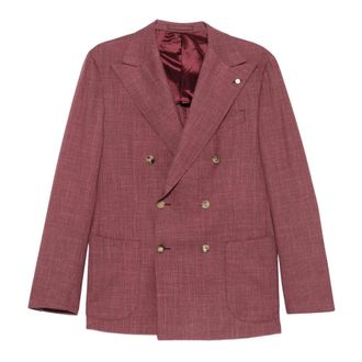 L.B.M. 1911 Blazers, male, Pink, Size: XL 01C Giacca