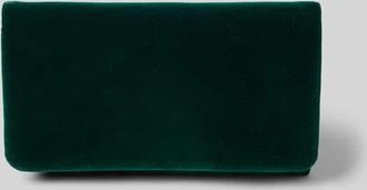 Abro Abro Clutch mit Druckknopfverschluss in Dunkelgruen, Größe 1