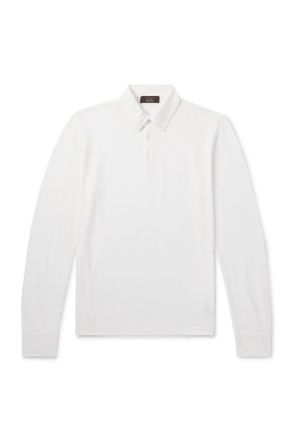 Slowear Incotex Zanone Slim-Fit IceCotton Piqué Polo Shirt