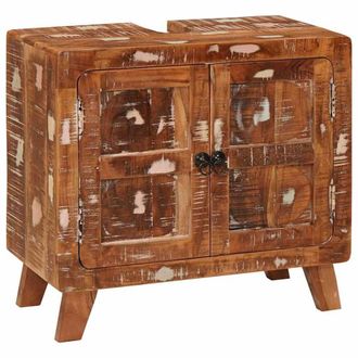 Berkfield Home Bathroom Cabinet with Shelf with Storage with Door Multicolor