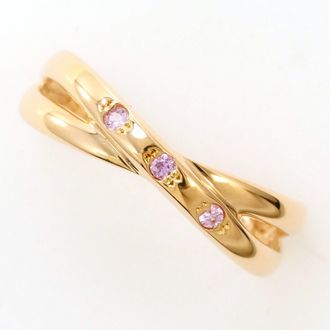 C&A Unbranded pink gold pink pink gold (18K) Band Ring (Pre-Owned)