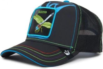 Goorin Brothers Special Edition Buzzed Trucker Cap - Dames - Petten - Zwart - ONE Size - Polyester - Accessoires