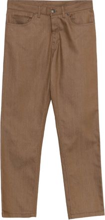 Moncler Broek met riemlussen - Bruin